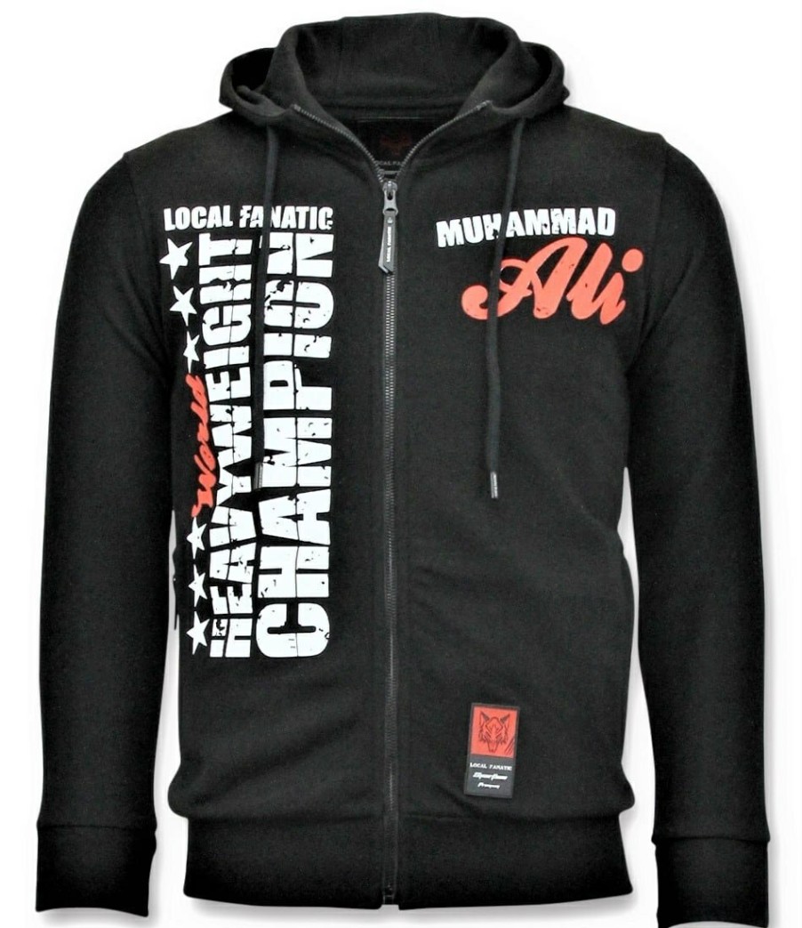 Chandals local fanatic | Chaqueta Chandal Hombres- Muhammad Ali - Negro