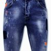 Pantalones Cortos local fanatic | Pantalones Cortos De Mezclilla Para Hombre - Slim Fit - 1014 - Azul