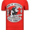 Camisetas local fanatic | Camiseta Hombre - Sons Of Anarchy - Rojo