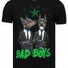 Camisetas local fanatic | Camiseta Hombre - Bad Boys Pinscher - Negro