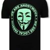 Camisetas local fanatic | Camiseta Hombre - We Are Anonymous - Negro