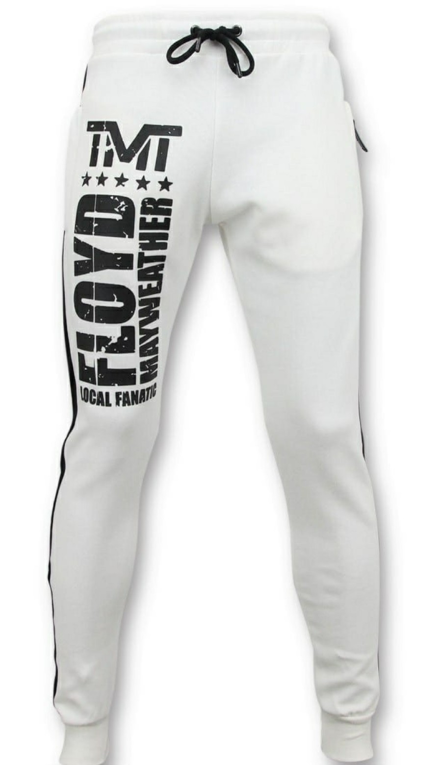 Chandals local fanatic | Pantalones De Chandal Hombres- Tmt Floyd Mayweather - Blanco