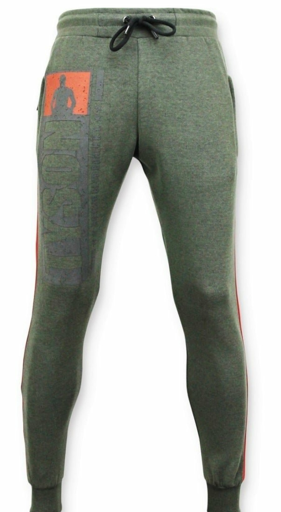 Chandals local fanatic | Pantalones De Chandal Hombres- Iron Mike Tyson - Verde