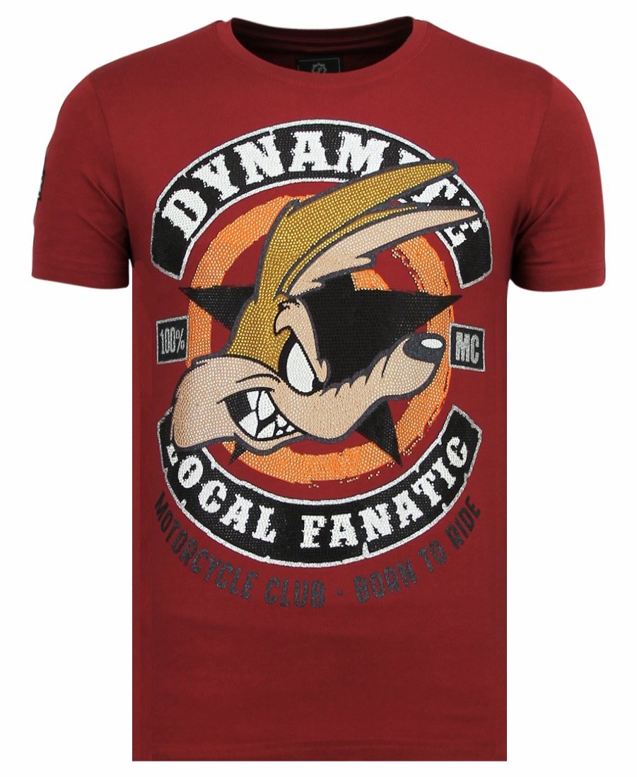 Camisetas local fanatic | Camiseta Hombre - Dynamite Coyote - Burdeos