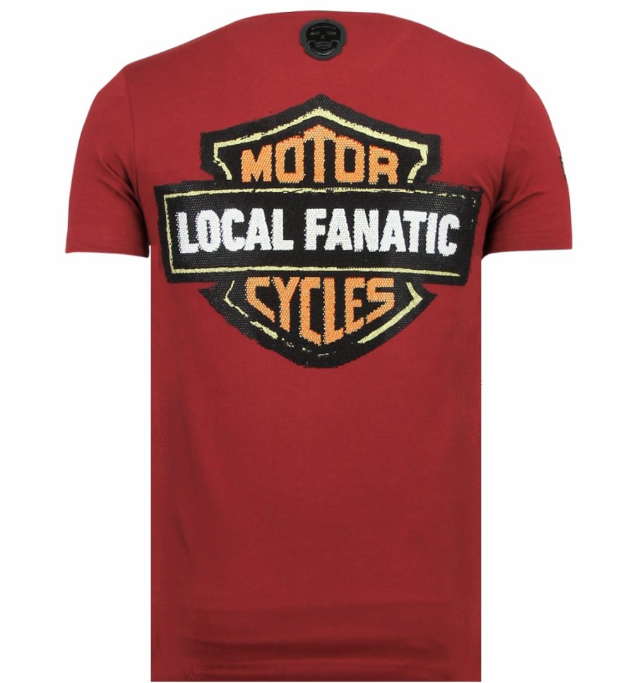 Camisetas local fanatic | Camiseta Hombre - Dynamite Coyote - Burdeos