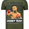 Camisetas local fanatic | Camiseta Hombre - Money Team Champion - Verde