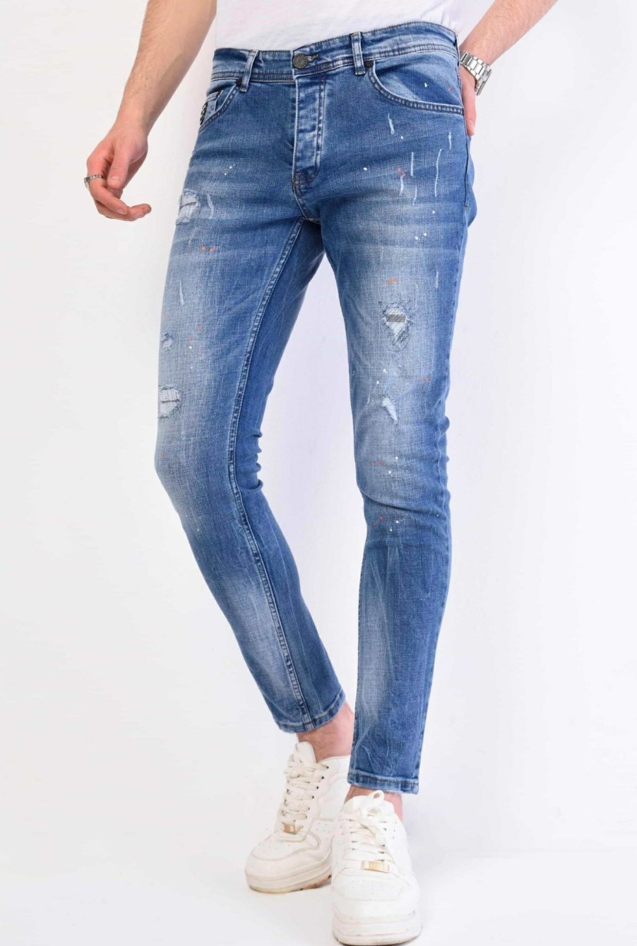 Vaqueros local fanatic | Jeans Hombre - Slim Fit - 1063 - Azul