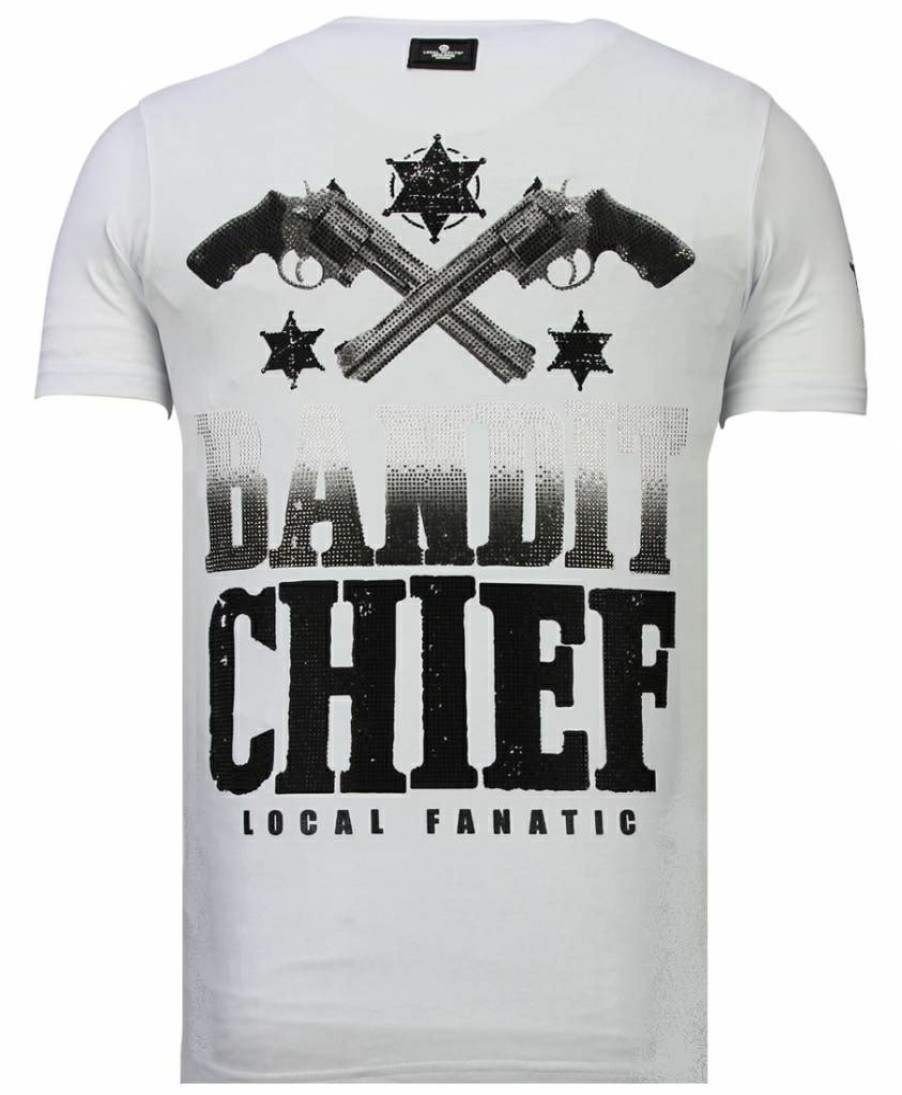Camiseta Hombre - MMA Fighter - Blanco - Local Fanatic