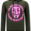 Sudaderas local fanatic | Hombres Con Capucha - We Are Anonymous - Verde