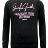 Sudaderas local fanatic | Sudadera Hombre - Athletic Dept. - Negro / Rosa