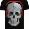 Camisetas local fanatic | Camiseta Hombre - Skull Beat - Negro