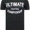 Camisetas local fanatic | Camiseta Hombre - Ufc Ultimate Fighting - Negro