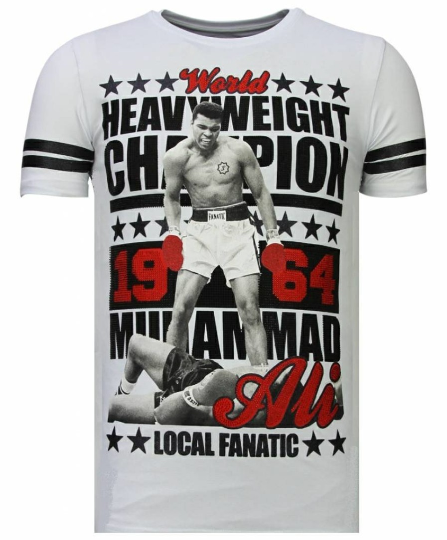 Camisetas local fanatic | Camiseta Hombre - Greatest Of All Time - Blanco