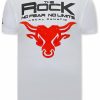 Camisetas local fanatic | Camiseta Hombre - The Rock - Blanco