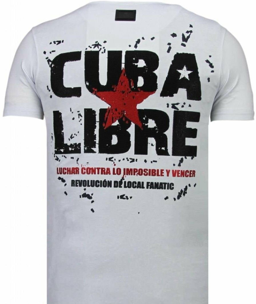 Camisetas local fanatic | Camiseta Hombre - Presidente - Blanco